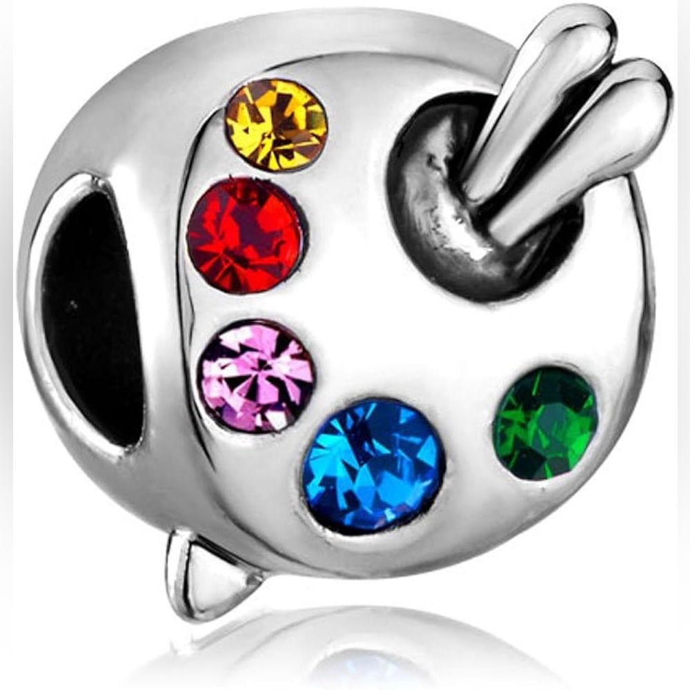 Artist's Palette Pandora Charm